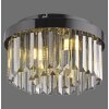 Leuchten Direkt lights KULUNKA chandelier LED black, 4-light sources