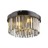 Leuchten Direkt lights KULUNKA chandelier LED black, 4-light sources