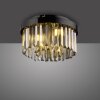 Leuchten Direkt lights KULUNKA chandelier LED black, 4-light sources