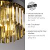 Leuchten Direkt lights KULUNKA chandelier LED black, 4-light sources