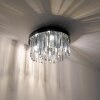 Leuchten Direkt lights KULUNKA chandelier LED black, 4-light sources