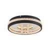 Leuchten Direkt lights HANNI ceiling light LED black, 1-light source