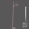Leuchten Direkt lights RITUS floor lamp LED sand-coloured, 2-light sources