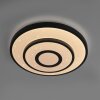 Leuchten Direkt lights TURANUS ceiling light LED black, 1-light source