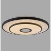 Leuchten Direkt lights TURANUS ceiling light LED black, 1-light source