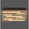 Leuchten Direkt lights AKUSTIK ceiling light LED brown, black, 1-light source