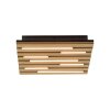 Leuchten Direkt lights AKUSTIK ceiling light LED brown, black, 1-light source