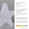 Leuchten Direkt lights STAR table lamp LED white, 1-light source, Remote control, Colour changer