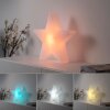 Leuchten Direkt lights STAR table lamp LED white, 1-light source, Remote control, Colour changer