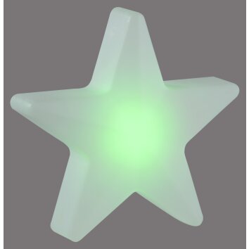 Leuchten Direkt lights STAR table lamp LED white, 1-light source, Remote control, Colour changer