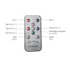 Leuchten Direkt lights AKKU-CHIA wall light LED black, 2-light sources, Remote control