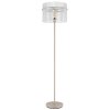 Globo lighting Gorley floor lamp sand-coloured, 1-light source