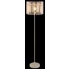 Globo lighting Gorley floor lamp sand-coloured, 1-light source