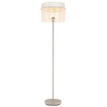 Globo lighting Gorley floor lamp sand-coloured, 1-light source