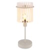 Globo lighting Gorley table lamp sand-coloured, 1-light source