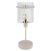 Globo lighting Gorley table lamp sand-coloured, 1-light source