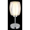Globo lighting Maribel table lamp chrome, 1-light source