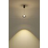 Globo lighting Bernie hanging light LED chrome, black, 1-light source, Motion sensor