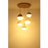 Globo lighting Ragusa hanging light chrome, white, 5-light sources