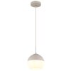 Globo lighting Ragusa hanging light chrome, white, 1-light source