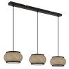 Globo lighting Bambora hanging light LED black, 1-light source
