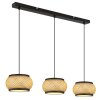 Globo lighting Bambora hanging light LED black, 1-light source