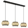 Globo lighting Bambora hanging light LED black, 1-light source