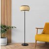 Globo lighting Bambora floor lamp LED black, 1-light source
