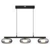 Globo lighting Carlene hanging light LED black, 1-light source