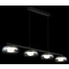 Globo lighting Carlene hanging light LED black, 1-light source