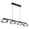 Globo lighting Carlene hanging light LED black, 1-light source