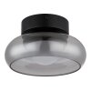Globo lighting Carlene ceiling light LED black, 1-light source