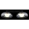 Globo lighting Carlene ceiling light LED black, 1-light source