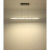 Globo lighting Novak hanging light LED matt nickel, 1-light source