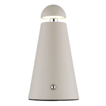 Globo lighting Liva table lamp LED sand-coloured, 1-light source