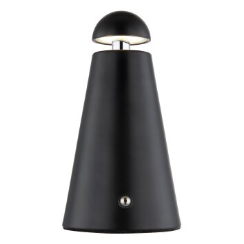 Globo lighting Liva table lamp LED black, 1-light source
