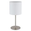 Globo lighting Benson table lamp matt nickel, 1-light source