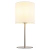 Globo lighting Benson table lamp matt nickel, 1-light source