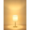 Globo lighting Benson table lamp matt nickel, 1-light source