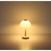 Globo lighting Uldin table lamp LED sand-coloured, white, 1-light source
