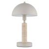 Globo lighting Janie table lamp yellow, sand-coloured, 1-light source