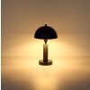 Mushroom Lamp  Globo lighting Janie table lamp black, 1-light source