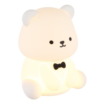 Globo lighting Teddy table lamp LED black, white, 1-light source