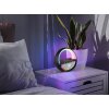 Globo lighting Soundra table lamp LED chrome, black, 1-light source, Colour changer