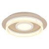 Globo lighting Zara ceiling light LED sand-coloured, white, 1-light source