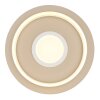 Globo lighting Zara ceiling light LED sand-coloured, white, 1-light source