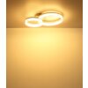Globo lighting Zara ceiling light LED sand-coloured, white, 1-light source
