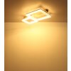 Globo lighting Zara ceiling light LED sand-coloured, white, 1-light source