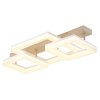 Globo lighting Zara ceiling light LED sand-coloured, white, 1-light source