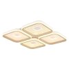 Globo lighting Mosaiko ceiling light LED sand-coloured, white, 1-light source, Remote control